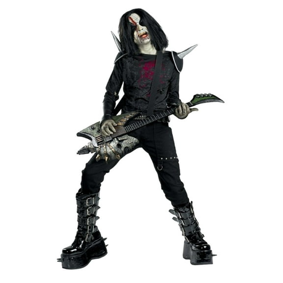 Metal Mayhem Goth Rocker Child Costume Tween X-Large 14-16