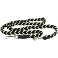 thumbnail image 2 of 6 Way European Multifunctional Braided Dog Leash, Adjustable Schutzhund Lead 42"-68" Long 4 Sizes Beige (Medium: 3/4" Wide), 2 of 3