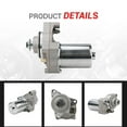 thumbnail image 4 of Techie TS1S8504 Starter Motor Compatible with 90cc 110cc 125cc Chinese ATV for Taotao Jetmoto Roketa Sunl Coolster Replacement for 31208-GN5-004, 4 of 7