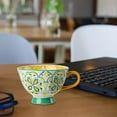 thumbnail image 3 of Taza de cerámica, tazas de té estilo Pastoral, , 420ml, regalos de cumpleaños, tazas de café para café leche amigo de la Estilo B perfecl Tazas de cafe, 3 of 8