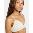 thumbnail image 3 of No Boundaries Cotton Wirefree Bra, Women's 32A-44DDD, 3 of 4