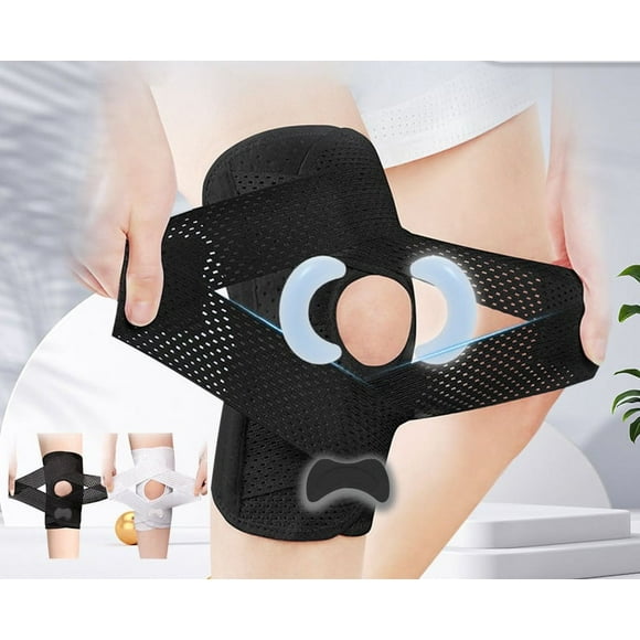 Janrevotw 1 Adjustable Knee Brace For Men And Women, Breathable Compression Knee Brace With Lateral Stabilizer For Meniscus Tear Knee Pain, Acl Medial Collateral Ligament Arthritis Injury Recovery