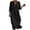 Black #3, variant on Denim Dress for Women Maxi Crew Neck Plus Size Womens Dress Short Sleeve for Wedding Long Casual Summer Blue S