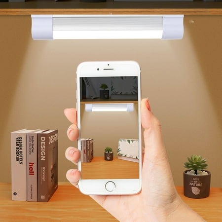 

LED Emergency Night Light Portable Rechargeable LED Strip Tube Light Bar Daylight Lamp Batten Light (White 2.5w 2600mAh)