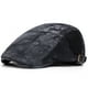 thumbnail image 1 of Gorra plana negra lavada ajustable para hombres y mujeres, 1 of 2