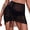 A1 Black, variant on Sheer Mesh Skirt Women - Swim Mini High Waisted Bikini Cover Up Skirts Cover Up Ruffle Drawstring Cover Skirt Beach Skirt Beach Mesh Shiny Bikini Wrap Trim Ups Bikinis Set
