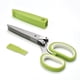 thumbnail image 3 of Wosthever Cortador de cocina de acero inoxidable con agarre cómodo para diversos usos, tijeras de cocina para verduras Cocina y Comedor verde blanco, 3 of 6