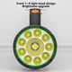 thumbnail image 5 of Ganfancp Nueve Luces En Una Linterna para Exteriores de 100.000 Lúmenes, Linterna Led de 9 Piezas, Potente Linterna Recargable con Un Alcance de Hasta 500 Metros. Ofertas y Liquidaciones Linterna*1,C, 5 of 7