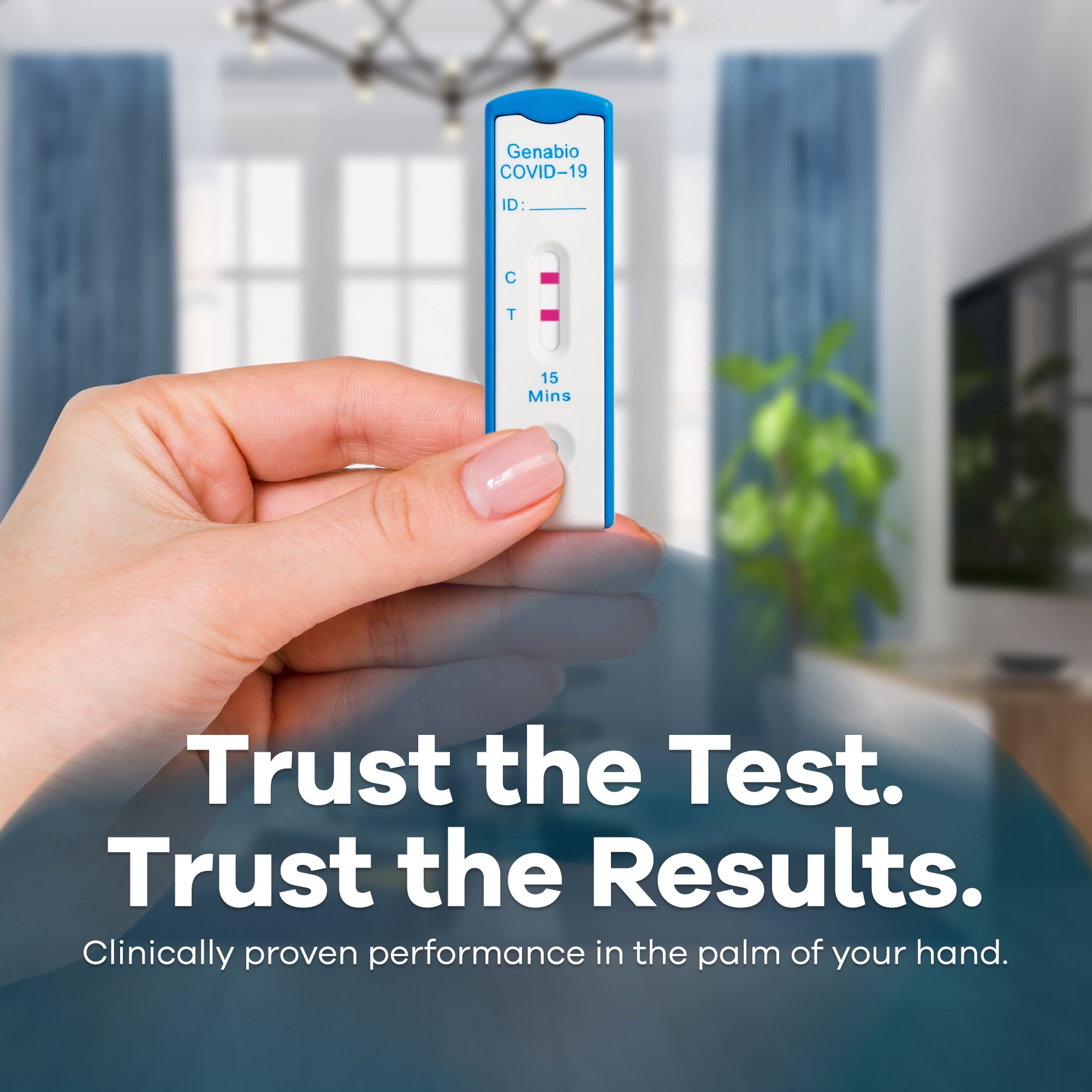 Genabio COVID-19 Rapid Home Test Kit , 2 Tests