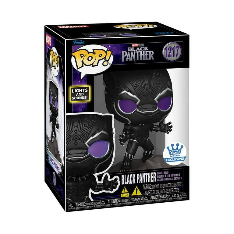 Funko Pop! Marvel - Black Panther Light & Sound Exclusive