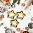 thumbnail image 4 of Yvsxxv Gold Star Disposable Paper Serving Tray Wedding Party 10Pcs, 4 of 7