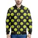 thumbnail image 4 of Chaquetas con gráficos de pelota de tenis de moda para hombre, chaqueta bomber deportiva para exteriores de manga larga para primavera y otoño, abrigos sencillos e informales holgados, 4 of 4