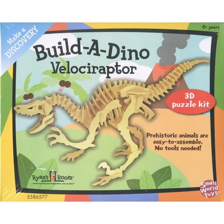 Ryan's Room Build-a-Dino Velociraptor Wood Model Kit