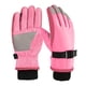 thumbnail image 3 of Guantes de invierno Hugo impermeables de felpa para niños clima frío rosa, 3 of 10