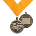 thumbnail image 1 of Valedictorian Award Medal on Gold Grossgrain Ribbon, 1 of 1