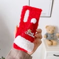 thumbnail image 6 of Allytech Christmas Phone Cover for Galaxy Z Fold 3, Warm Plush Furry Fuzzy Merry Christmas Hat Back Slim Cute Winter Shockproof Case Cover for Samsung Galaxy Z Fold 3 5G for Kids Girls Women, Beige, 6 of 8