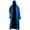 Blue, variant on Men Hooded Robe Cloak Fancy Cool
