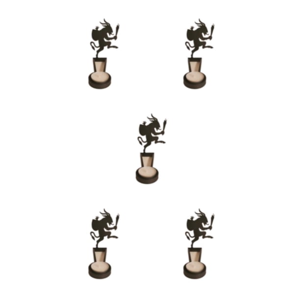 Bearachild Candelabros de patrón clásico con imágenes vívidas para la decoración de Halloween Candelabro funcional B Type2 NO2
