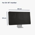 thumbnail image 4 of kwmobile Cubierta Compatible con Monitor de 34-35" - Funda Protectora para Pantalla Antipolvo - Prot, 4 of 8