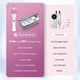 thumbnail image 3 of 36 kits profesionales de manicura y pedicura, juegos de Lima de uñas eléctricas con 11 taladros de uñas, perforadoras de uñas eléctricas sin cuerda, trituradoras de uñas de uñas gruesas, 3 of 5
