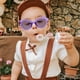 thumbnail image 4 of KAKOWELY 1 par de gafas de sol para niños, accesorios decorativos para gafas, gafas de sol con lazo, 4 of 5