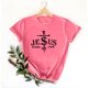 thumbnail image 4 of Mujeres Manga Corta de Verano Tops Pascua Impresa Cuello Redondo, Blusa de Moda Casual para la Primavera, 4 of 4