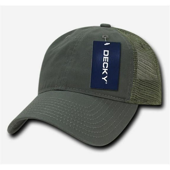 Relaxed Trucker Caps, Olive