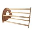 thumbnail image 1 of Juguete de entretenimiento de gallinero con soporte de madera de pollo con espejo, juguete de soporte de percha de pájaro hecho a mano para , Fernando puesto de pollitos, 1 of 8