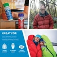 thumbnail image 3 of Nikwax Down, Down DUO-Pack, 300 ml, limpieza e impermeabilización con lavado agrega repelencia al agua DWR a chaquetas con relleno de plumón, ropa exterior, sacos de dormir, restaura y protege el aisl, 3 of 5