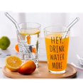 thumbnail image 5 of Reusable Bent Glass Drinking Straws,Set Of 12 Bent Straws With 2 Cleaning Brushes,Shatter Resistant,Non-Toxic,Eco Friendly Reusable Straws (Transparent 12 Pack), 5 of 5
