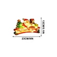 thumbnail image 3 of Christmas Window Lights - Battery-Powered Hanging Decor for Doors, Trees & Indoor/Outdoor Holiday Displays, 3 of 5