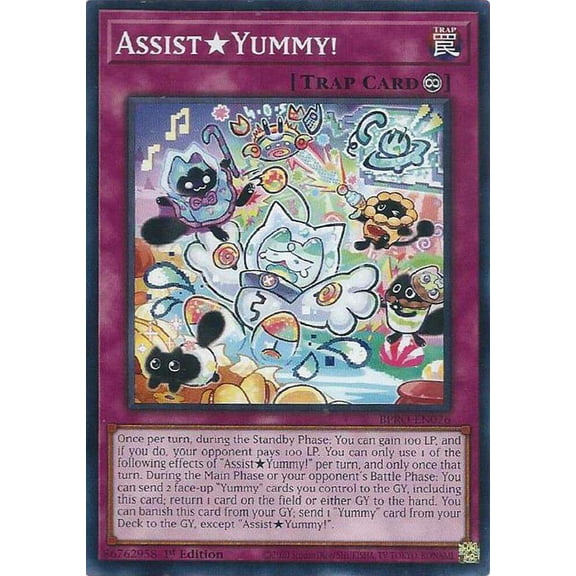 YuGiOh Burst Protocol Common AssistYummy! BPRO-EN076