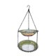 thumbnail image 2 of Comedero para Pájaros de Exterior, Comedero Colgante para Balcón con Diseño Fácil de Llenar y Limpiar, Plástico Duradero para Verduras, Comida y Baño de Pájaros., 2 of 6