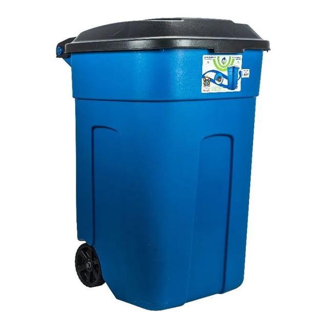 Tacho, Contenedor para basura 135 Litros con tapa y llantas - kartell Kartell Tacho 135 Lts