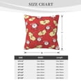 thumbnail image 4 of ZICANCN Decorative Throw Pillow Covers , Santa Claus Couch Sofa Decorative Knit Pillow Covers for Living Room Farmhouse 16"x16", 4 of 8