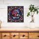 thumbnail image 2 of (KH171) Resina Con Forma Especial Serie Abstracta Buffalo Bill Diamante Parcial 30*30cm, 2 of 9