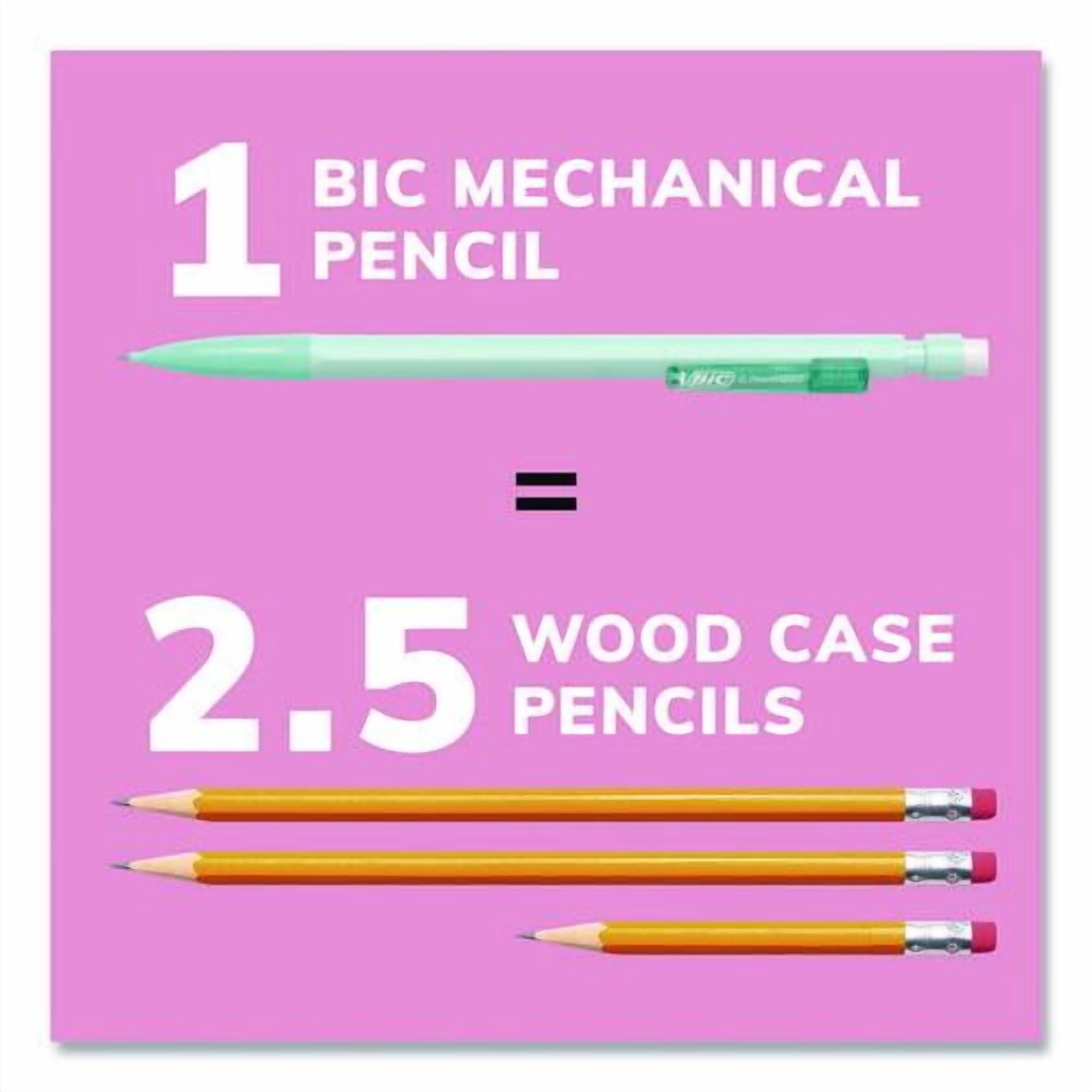 Xtra Smooth Mechanical Pencil, HB #2 Black Lead, Assorted Pastel Color Barrels, 40/Pack | Bundle of 2
