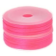 thumbnail image 1 of Unique Bargains 2 Pack Twisted Nylon Twine Thread Beading Cord 2mm 13M/43 Feet Extra Strong Braided Nylon String, Hot Pink, 1 of 6