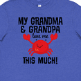 thumbnail image 4 of Inktastic Grandma Grandpa Love Me Boys Youth T-Shirt, 4 of 5