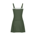 thumbnail image 4 of IDALL Tankini Swimsuits Bathing Suit Swimdresses For 2025 Vintage Two Pie Ce Tankini Swimsuits Push Up Swimwear Bathing Suits Swim Suits for Women Camisole Tops Army Green L(Clearance Sales), 4 of 8