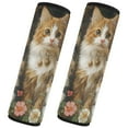 thumbnail image 2 of ALAZA Cute Cats in Garden Car Seat Belt Adjuster Neck Covers Shoulder Cushions Pads M, 2 of 8