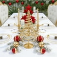 thumbnail image 4 of 350PCS Clear Plastic Plates with Gold Trim for 50 Guests, 4 of 8