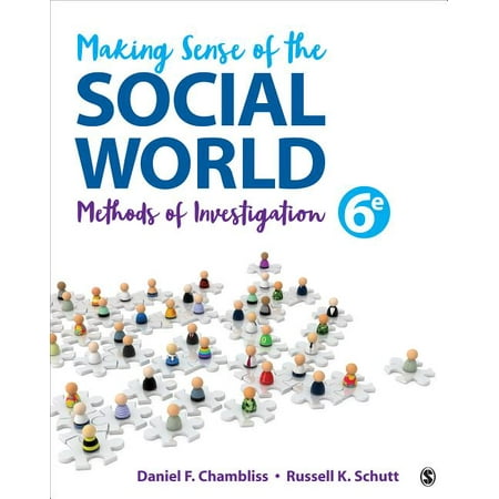 UPC: 9781506364117 | Making Sense of the Social World: Methods of Investigation (Paperback)