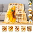 thumbnail image 3 of Sunflower Blanket, Spiritual Religious Gifts, Christian Blanket, Sunflower Gifts for Women & Men, Healing Throw Blanket with Inspirational Thoughts and Prayers, Birthday Gift for Women 50x60In, 3 of 6