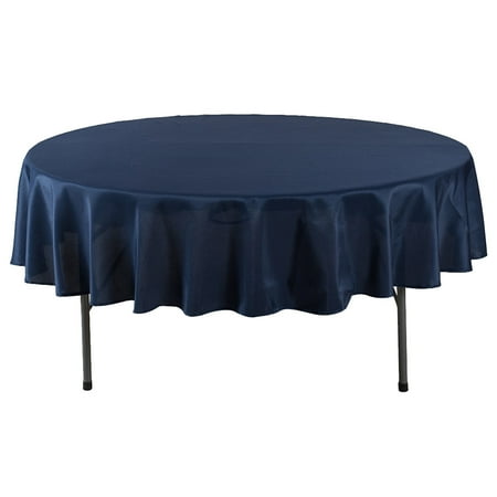 

XIEC Kitchen Dining Room Restaurant Hemming Solid Color Round Tablecloth Party Decor