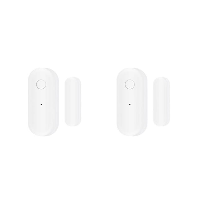 Tuya Smart Door Sensor Window Sensor Door Magnetic Alarm Detector Independent Magnetic Sensor Work With Alexa ,Consistent Performance