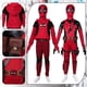 thumbnail image 2 of Disfraz de piscina de Kidpool Dead, disfraz de fantasía para niños, cinturón, peluca, mono, trajes de superhéroe, traje de carnaval de Halloween, 2 of 5