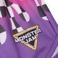 thumbnail image 5 of Monster Jam Little Girls' Athletic 2-Piece Tank Top and Shorts Set Grey Sparkle Smash, 5 of 6
