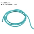 thumbnail image 4 of Uxcell 2.19 Yards 3mm Dia Leather Cord Braided String for DIY Crafts, Blue 1Pack, 4 of 6