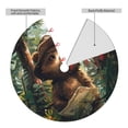 thumbnail image 2 of Yiaed Jungle Hat Bear Print Christmas Tree Skirt , Tree SkirtsTree Mat for Christmas Winter Holiday Indoor Decorations-36", 2 of 7